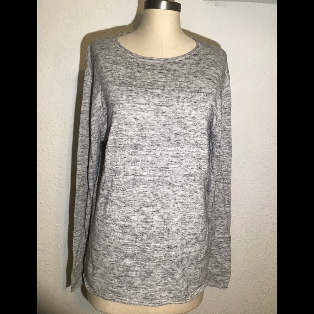 Bonobos gray crew neck sweater size small